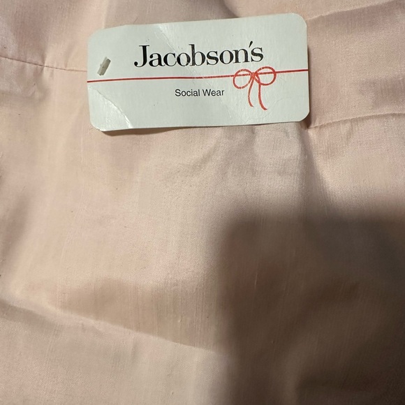 VTG NWT Victoria Royal Ltd Pink Delicately Beaded 100% Silk Ball Gown Opera - Picture 9 of 14